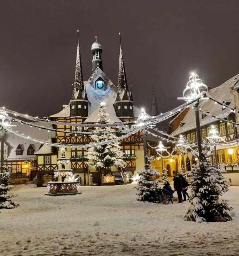 Ferienwohnung Haus Kreuzberg mit Schlossblick Wernigerode Exterior foto