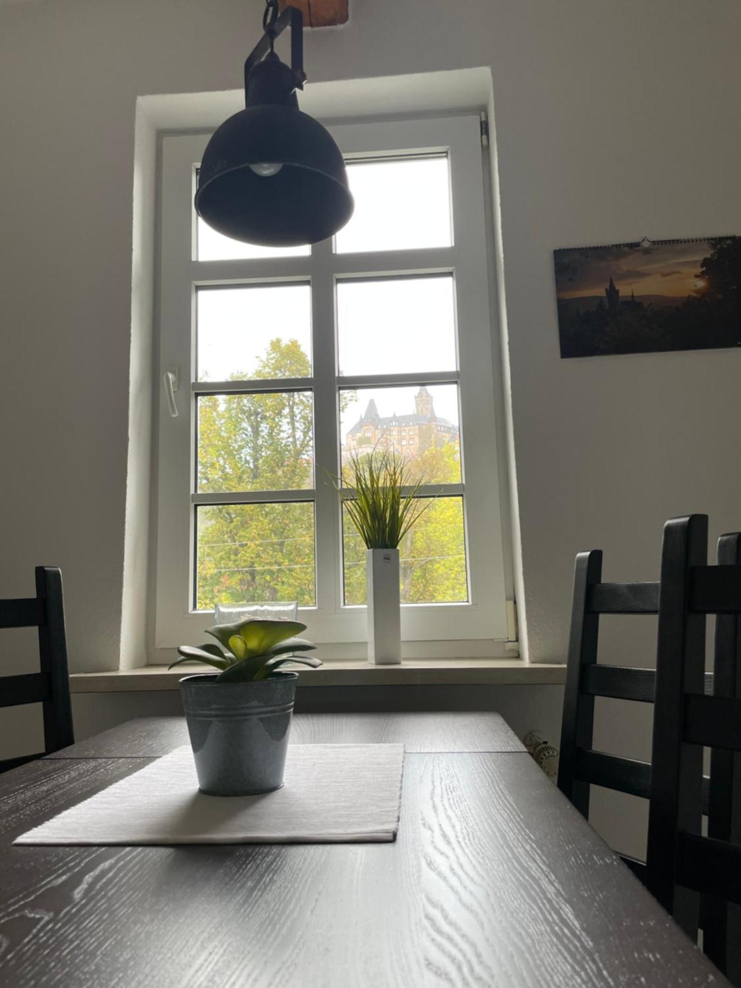 Ferienwohnung Haus Kreuzberg mit Schlossblick Wernigerode Exterior foto